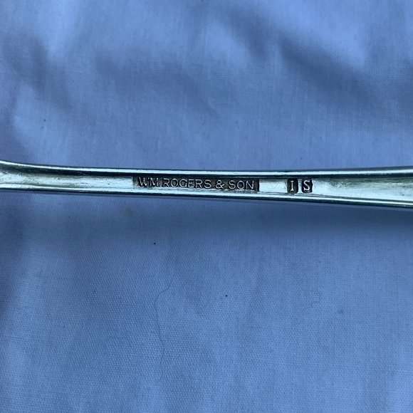 Wm Rogers & Son Silver-plate Talisman Pattern Dinner Fork - Vintage 1940s - Picture 5 of 8